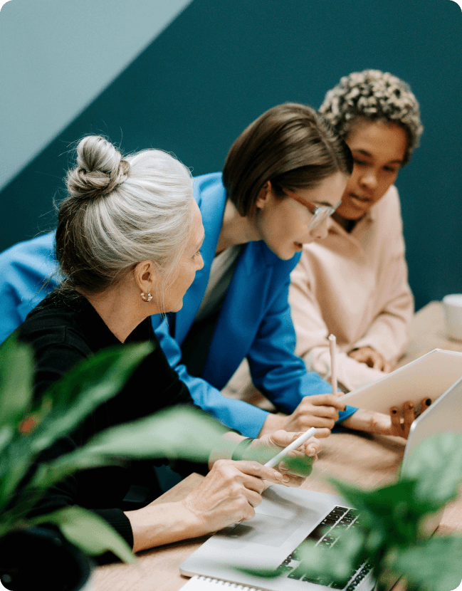 People working together